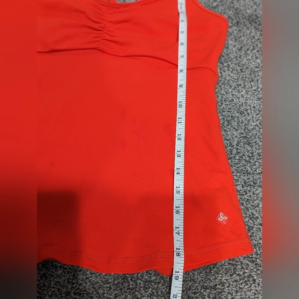 Prana Elixir Yoga Cami Red Size M - Picture 5 of 7